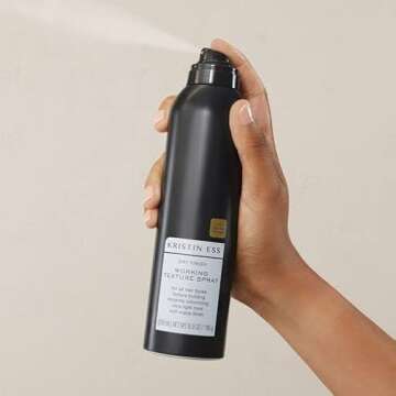 Kristin Ess Hair Dry Finish Working Texture Hair Spray for Volume + Texture, Light Hold Texturizing Hairspray, Soft Matte Finish, 6.9 oz (Pack of 2)