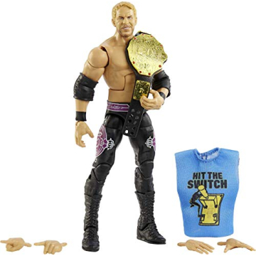 WWE Christian Fan TakeOver Elite Action Figure with Accessories and Articulation