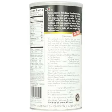 4C Flavored Panko Bread Crumbs - Crispy & Nutritious