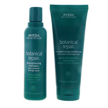 Aveda Botanical Repair Strengthening Shampoo & Conditioner Duo | Plant-Powered, Vegan Hair Care for ...
