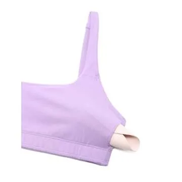 CRZ YOGA Women’s Spaghetti Strap Sports Bra - Elfin Purple