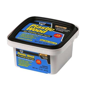 DAP 211442 Plastic Latex Based Wood Filler for Flawless Repairs