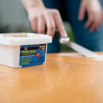 DAP 211442 Plastic Latex Wood Filler - 16 Oz
