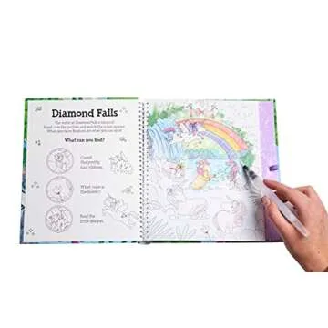 Magical Water Painting Unicorns Book for Creative Kids