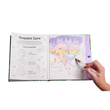 Magical Water Painting: Unicorns: (Art Activity Book, Books for Family Travel, Kids' Coloring Books, Magic Color and Fade) (iSeek)