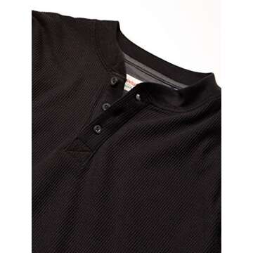 Wrangler Authentics Men's Long Sleeve Waffle Henley