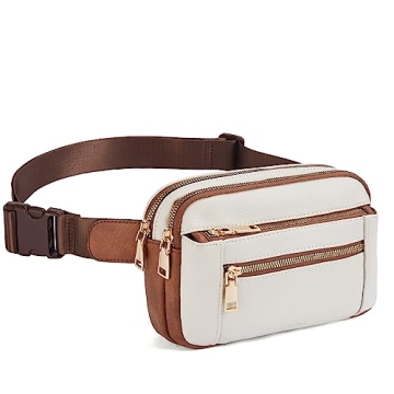 Telena Vegan Leather Fanny Pack for Women - Stylish & Adjustable Crossbody Waist Bag