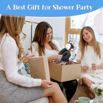 Car Seat Toys Baby Toys 0-3 Months Infant Toys Spiral Stroller Toys, Newborn Toys Black and White Baby Toys, High Contrast Baby Toys for Crib Mobile, Baby Toys Gift for 0 3 6 9 12 Months Girls Boys