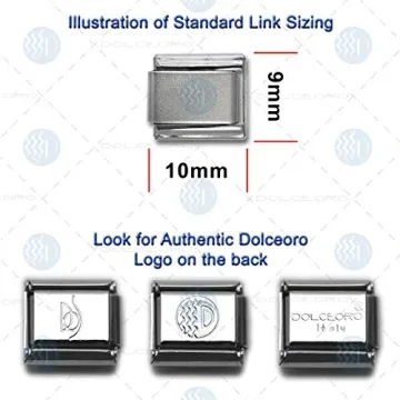 Dolceoro SB-008 Stylish Italian Modular Bracelet, Durable & Chic