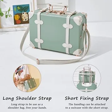 Stylish Vintage Luggage Set for Elegance and Travel