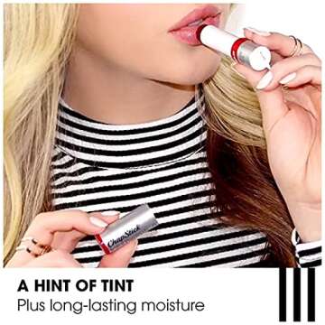 ChapStick Total Hydration Moisture + Tint Sunset Nude Tinted Lip Balm Tube, Tinted Moisturizer - 0.1...