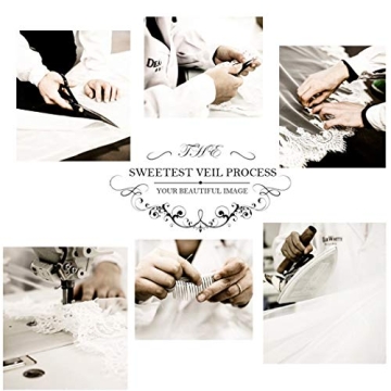 Exquisite Unicra Bride Wedding Veil Cathedral Tulle 118"