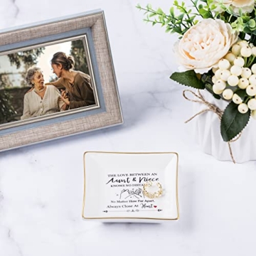 Love Between Aunt and Niece Trinket Dish - Perfect Gift