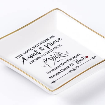 Love Between Aunt and Niece Trinket Dish - Perfect Gift