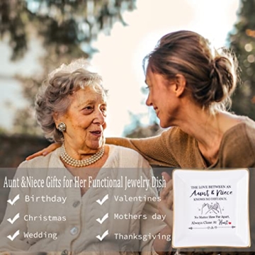 Love Between Aunt and Niece Trinket Dish - Perfect Gift