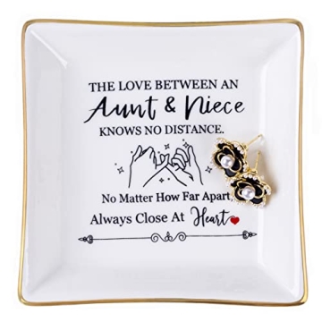 Love Between Aunt and Niece Trinket Dish - Perfect Gift