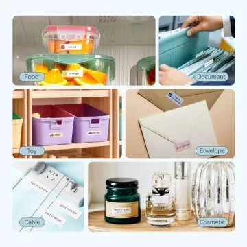 NIIMBOT D110 Mini Label Maker - Portable Bluetooth Printer