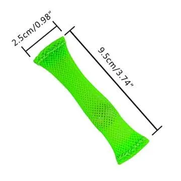 AUSTOR 20 Pieces Fidget Toys Relieve Stress Increase Focus Sensory Marble and Mesh Fidgets for Adults and Children with ADHD ADD OCD Autism, 10 Colors