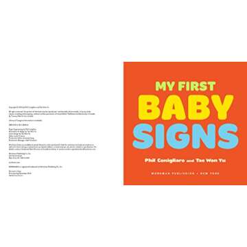 My First Baby Signs: (Baby Sign Language Book, Pull Tabs, Early Vocabulary, First Words)