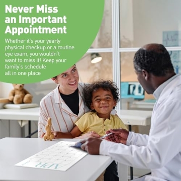 S&O Modern Large Desk Calendar 2025-2026 for Productivity