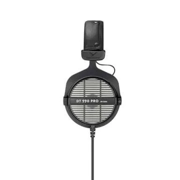 beyerdynamic DT 990 PRO Over-Ear Studio Monitor Headphones - Unmatched Comfort and Sound Quality
