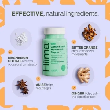 Gentle Bowel Movement Supplements for Natural Relief