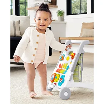 Skip Hop 4-in-1 Baby Walker Light Up Music Toy 40+ Activities