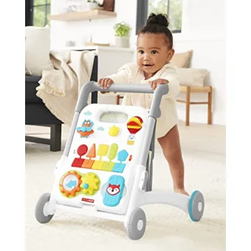 Skip Hop 4-in-1 Baby Walker Light Up Music Toy 40+ Activities