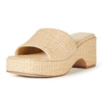 The Drop Women’s Bertina Platform Slide - Chic & Comfortable Footwear for All Occasions