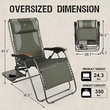 Oversized Zero Gravity Chair for Ultimate Comfort
