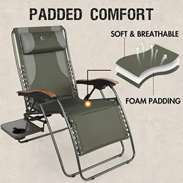 Oversized Zero Gravity Chair for Ultimate Comfort