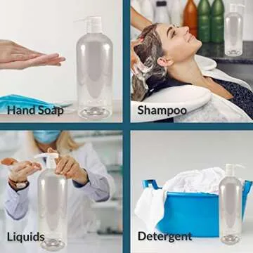 Eco-Friendly Bottle Pump Dispenser for Shampoo and More