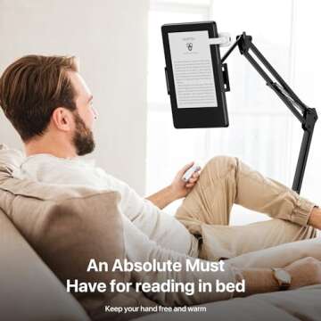 RF Remote Control Page Turner for Kindle Paperwhite Oasis eReaders Kobo,Camera Video Recording Remot...