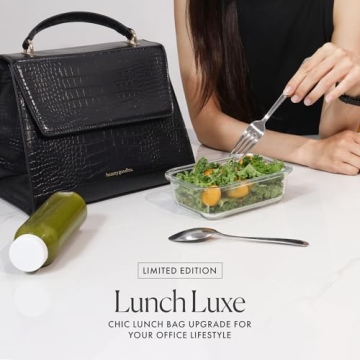 Chic Insulated Lunch Bag for Women, Stylish & Functional