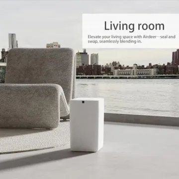 Airdeer Smart Trash Can Touchless Self-Sealing Auto-Refill