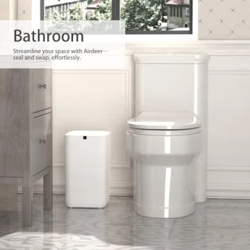 Airdeer Smart Trash Can Touchless Self-Sealing Auto-Refill