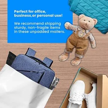 Reli. (125 Pcs) Poly Mailers 19x24", White | Large Shipping Bags for Small Business | Mailing Bag for Shipping | Packaging for Clothing | Non-Padded Envelopes/Polybags, Self Sealing