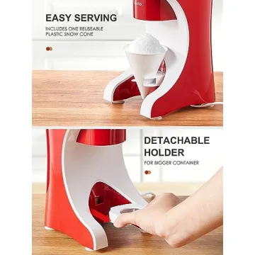 Reemix Snow Cone Maker for Homemade Frozen Treats