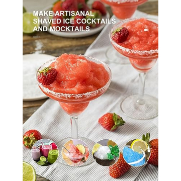 Reemix Snow Cone Maker for Homemade Frozen Treats