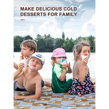 Reemix Snow Cone Maker for Homemade Frozen Treats