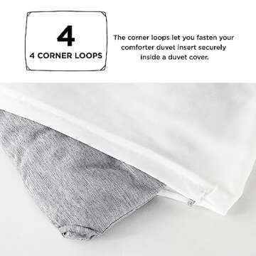 Bedsure Twin/Twin XL Comforter Set - Grey Soft Bedding for All Seasons, Cationic Dyed Bed Set, 2 Pieces, 1 Twin Size Comforter (68"x88") and 1 Pillow Sham (20"x26"+2")