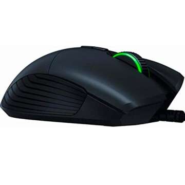 Razer Basilisk Gaming Mouse: 16,000 DPI Optical Sensor - Chroma RGB Lighting - 8 Programmable Buttons - Mechanical Switches - Customizable Scroll Resistance - Classic Black