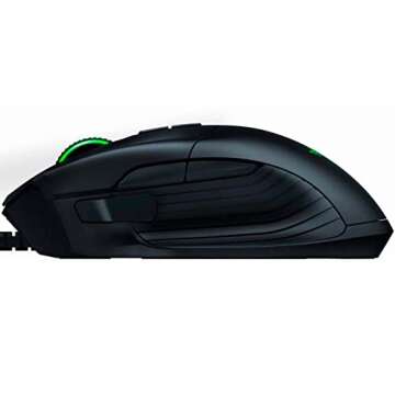 Razer Basilisk Gaming Mouse: 16,000 DPI Optical Sensor - Chroma RGB Lighting - 8 Programmable Buttons - Mechanical Switches - Customizable Scroll Resistance - Classic Black