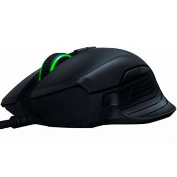 Razer Basilisk Gaming Mouse: 16,000 DPI Optical Sensor - Chroma RGB Lighting - 8 Programmable Buttons - Mechanical Switches - Customizable Scroll Resistance - Classic Black