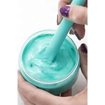 DGAGA Chalk Paste Mini Squeegee with Rubber Sticks Set, 5PCS Self Adhesive Screen Stencil Squeegees ...