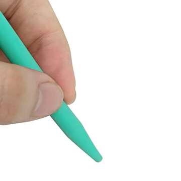 DGAGA Chalk Paste Mini Squeegee with Rubber Sticks Set, 5PCS Self Adhesive Screen Stencil Squeegees Screen Printing Scraper Tools for applying Chalk Paint or Ink, Crafts, DIY Projects