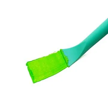 DGAGA Chalk Paste Mini Squeegee with Rubber Sticks Set, 5PCS Self Adhesive Screen Stencil Squeegees Screen Printing Scraper Tools for applying Chalk Paint or Ink, Crafts, DIY Projects