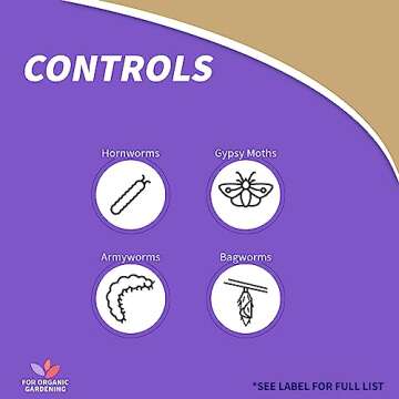 Bonide 8066 Captain Jack's Bacillus Thuringiensis BT Organic Worm & Caterpillar Control, 32 oz. Ready-to-Us - Quantity 1