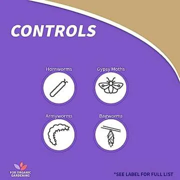 Bonide 8066 Captain Jack's Bacillus Thuringiensis BT Organic Worm & Caterpillar Control, 32 oz. Ready-to-Us - Quantity 1