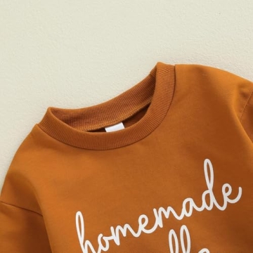 Thanksgiving Baby Romper Outfit Soft Cotton Long Sleeve